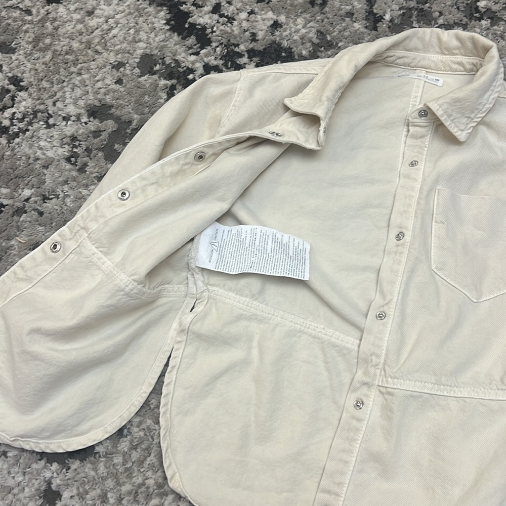 Zara Denim Shirt With Pocket - Picture 5 of 6